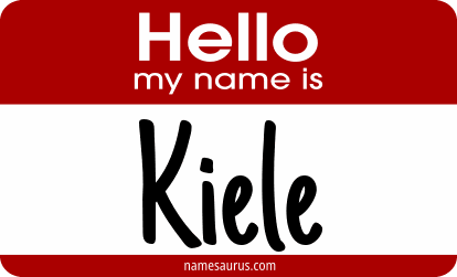 Hello my name is Kiele png download