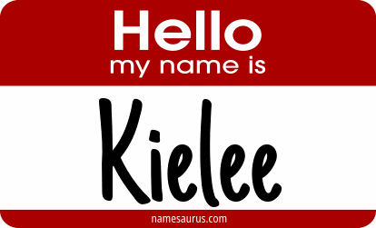 Hello my name is Kielee png download