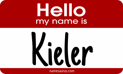 Hello my name is Kieler png download