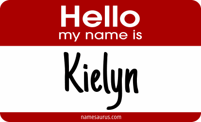 Hello my name is Kielyn png download