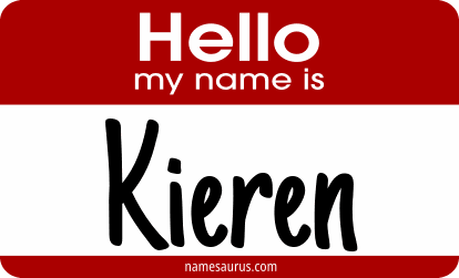 Hello my name is Kieren png download