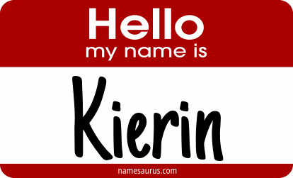 Hello my name is Kierin png download
