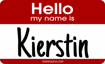Hello my name is Kierstin png download