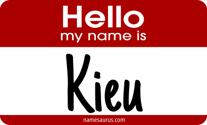 Hello my name is Kieu png download