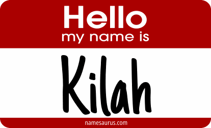 Hello my name is Kilah png download