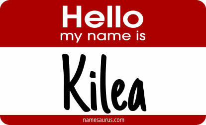 Hello my name is Kilea png download