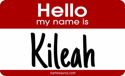 Hello my name is Kileah png download