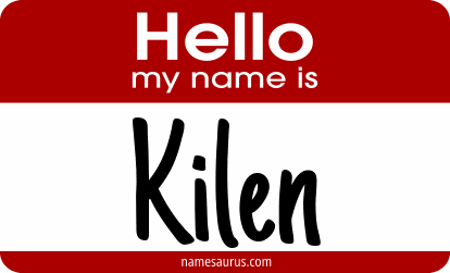 Hello my name is Kilen png download