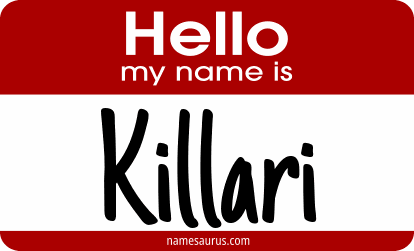 Hello my name is Killari png download