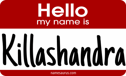 Hello my name is Killashandra png download