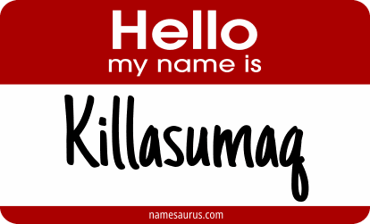Hello my name is Killasumaq png download