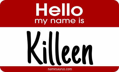 Hello my name is Killeen png download