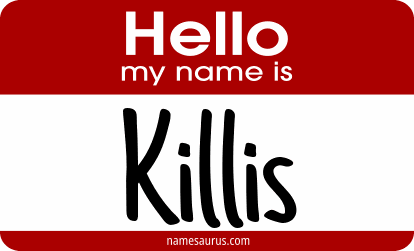 Hello my name is Killis png download