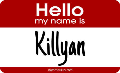 Hello my name is Killyan png download