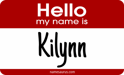 Hello my name is Kilynn png download
