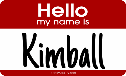Hello my name is Kimball png download