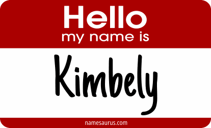 Hello my name is Kimbely png download