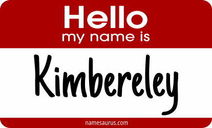 Hello my name is Kimbereley png download