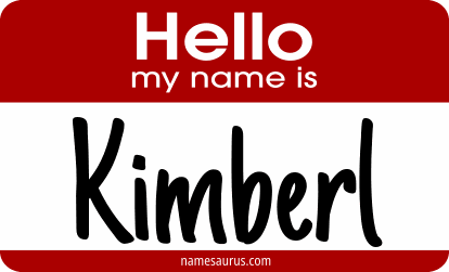 Hello my name is Kimberl png download