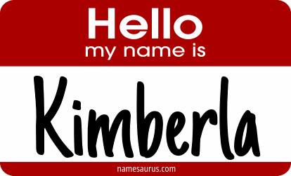 Hello my name is Kimberla png download