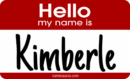 Hello my name is Kimberle png download