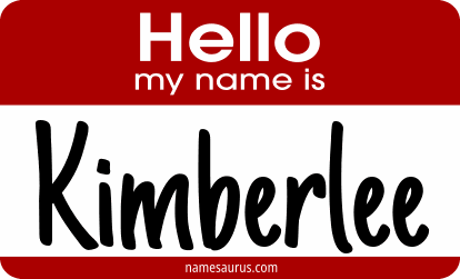 Hello my name is Kimberlee png download