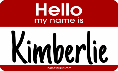 Hello my name is Kimberlie png download