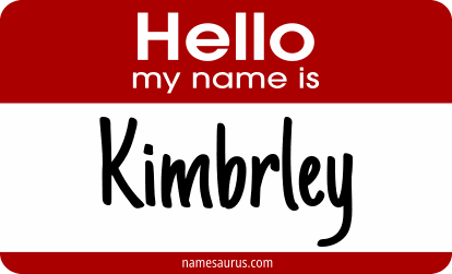 Hello my name is Kimbrley png download