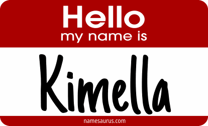Hello my name is Kimella png download