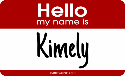 Hello my name is Kimely png download