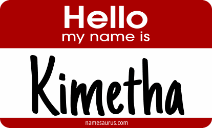 Hello my name is Kimetha png download
