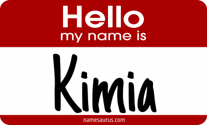 Hello my name is Kimia png download