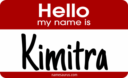 Hello my name is Kimitra png download