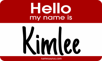 Hello my name is Kimlee png download