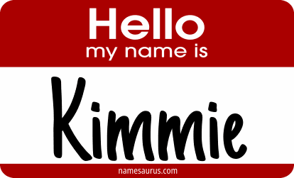 Hello my name is Kimmie png download