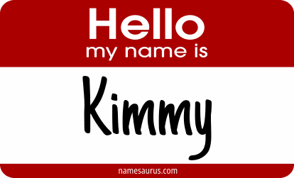 Hello my name is Kimmy png download