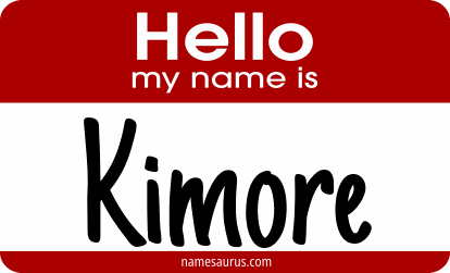Hello my name is Kimore png download