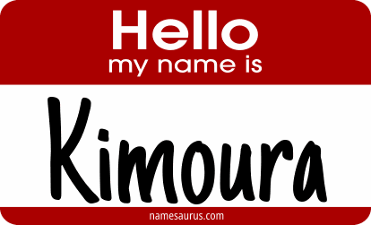 Hello my name is Kimoura png download