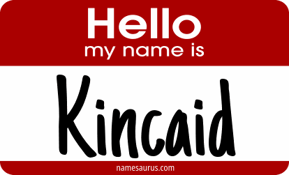 Hello my name is Kincaid png download