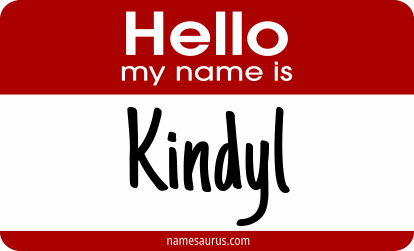 Hello my name is Kindyl png download