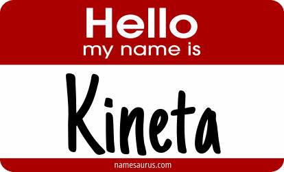 Hello my name is Kineta png download