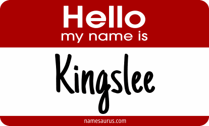 Hello my name is Kingslee png download