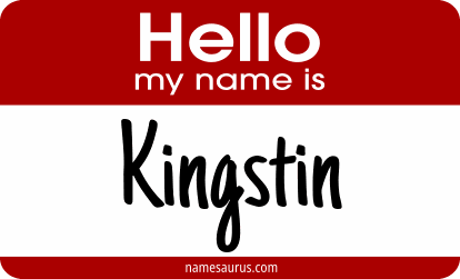 Hello my name is Kingstin png download