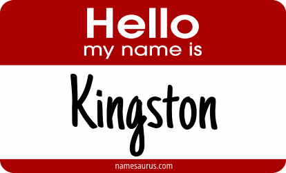 Hello my name is Kingston png download
