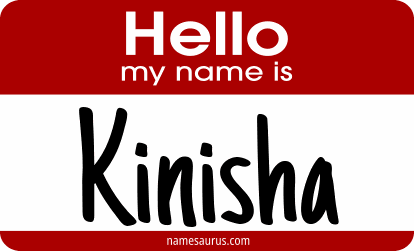 Hello my name is Kinisha png download