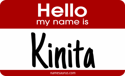Hello my name is Kinita png download