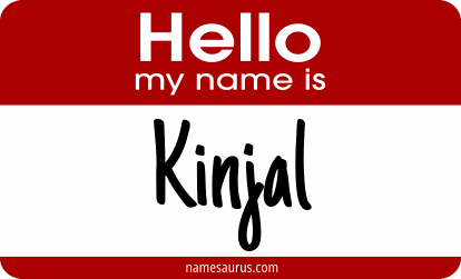 Hello my name is Kinjal png download