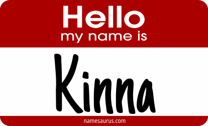 Hello my name is Kinna png download