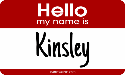 Hello my name is Kinsley png download
