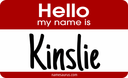 Hello my name is Kinslie png download
